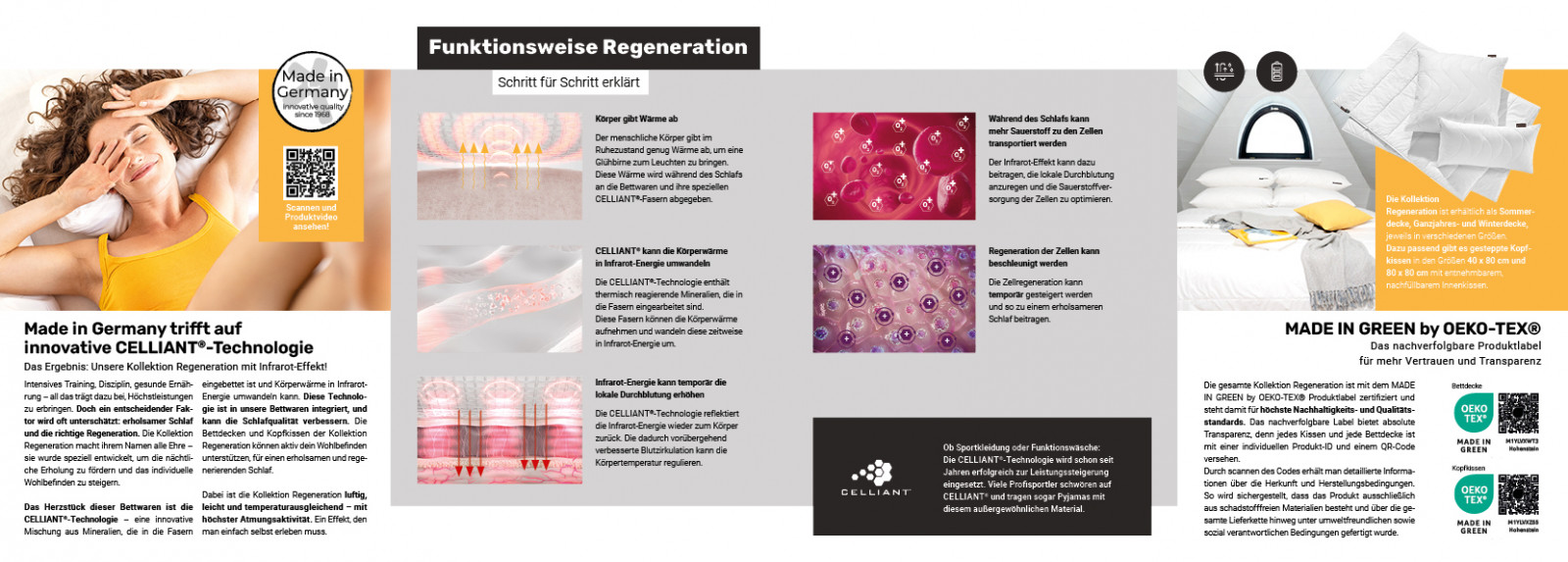 REGENERATION Duo Leicht Bett 1. Wahl