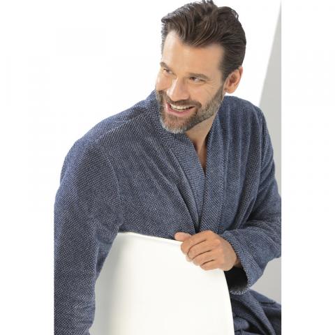Bademantel 5507 für Herren Kimono - Extraleicht Miniatur 3