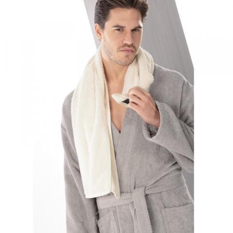 Bademantel 5622 für Herren Kimono "Pure" Miniatur 2