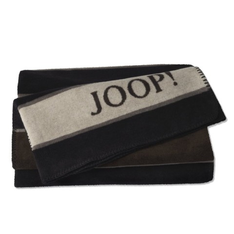Wohndecke JOOP! Stripes 824189 | schwarz 