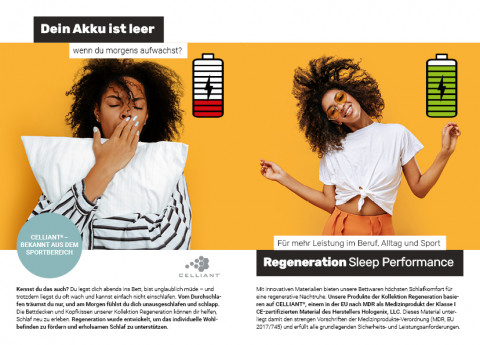 REGENERATION Duo Leicht Bett 1. Wahl Miniatur 2