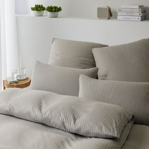 Bettwäsche Solid Stripe 3507 Miniatur 2