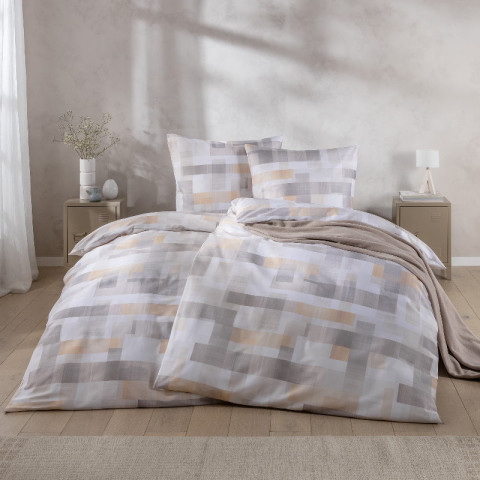Mako-Satin Bettwäsche Estella Cyrillo 7519 