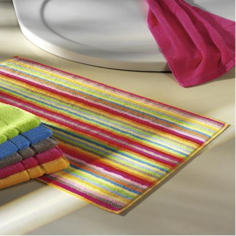 Wende Badteppich Life Style Streifen bunt 7008 Miniatur 1