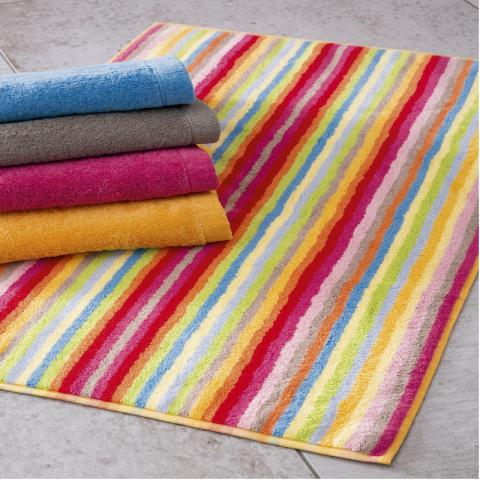 Wende Badteppich Life Style Streifen bunt 7008 Miniatur 3