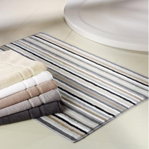 Wende Badteppich Life Style Streifen bunt 7048 Miniatur 1