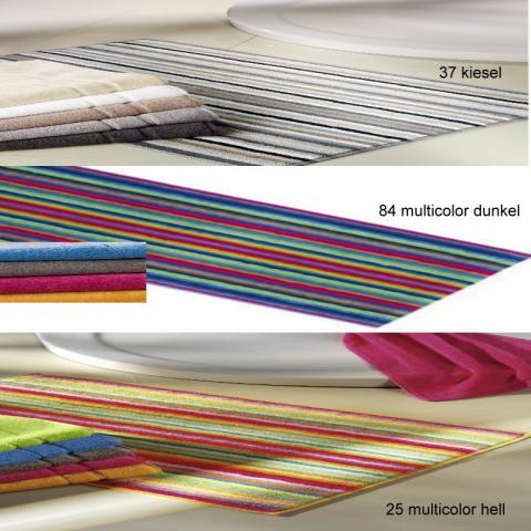 Wende Badteppich Life Style Streifen bunt 7048 Miniatur 2