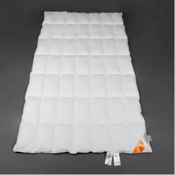 Daunendecke Collection Orange - Ganzjahresbett leicht Miniatur 1